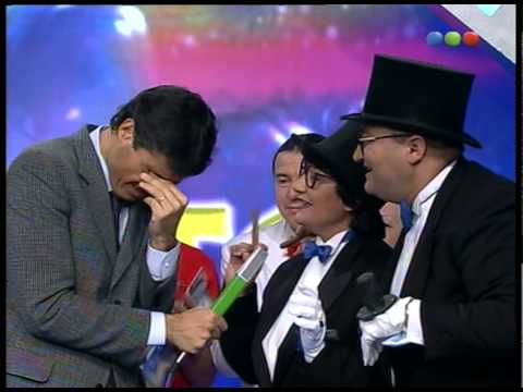 Larry and Gorriti's mom make the whole studio laugh - Videomatch 99