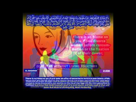 Quran English translation (Chapter 2:231 - 2:240) Al Baqarah