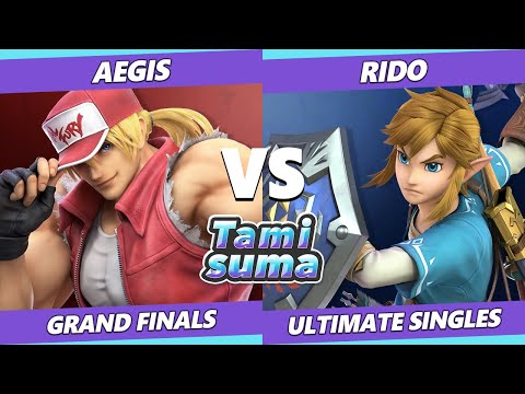 TAMISUMA 203 GRAND FINALS - Aegis (Terry) Vs. Rido (Link) Smash Ultimate SSBU