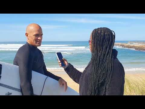 Kelly Slater on East Beach (Talk of the Town)