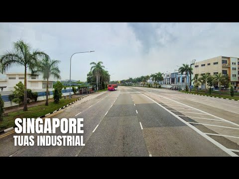 Cidade de Cingapura: uma viagem de ônibus até os confins de Cingapura (Distrito Industrial de Tuas)