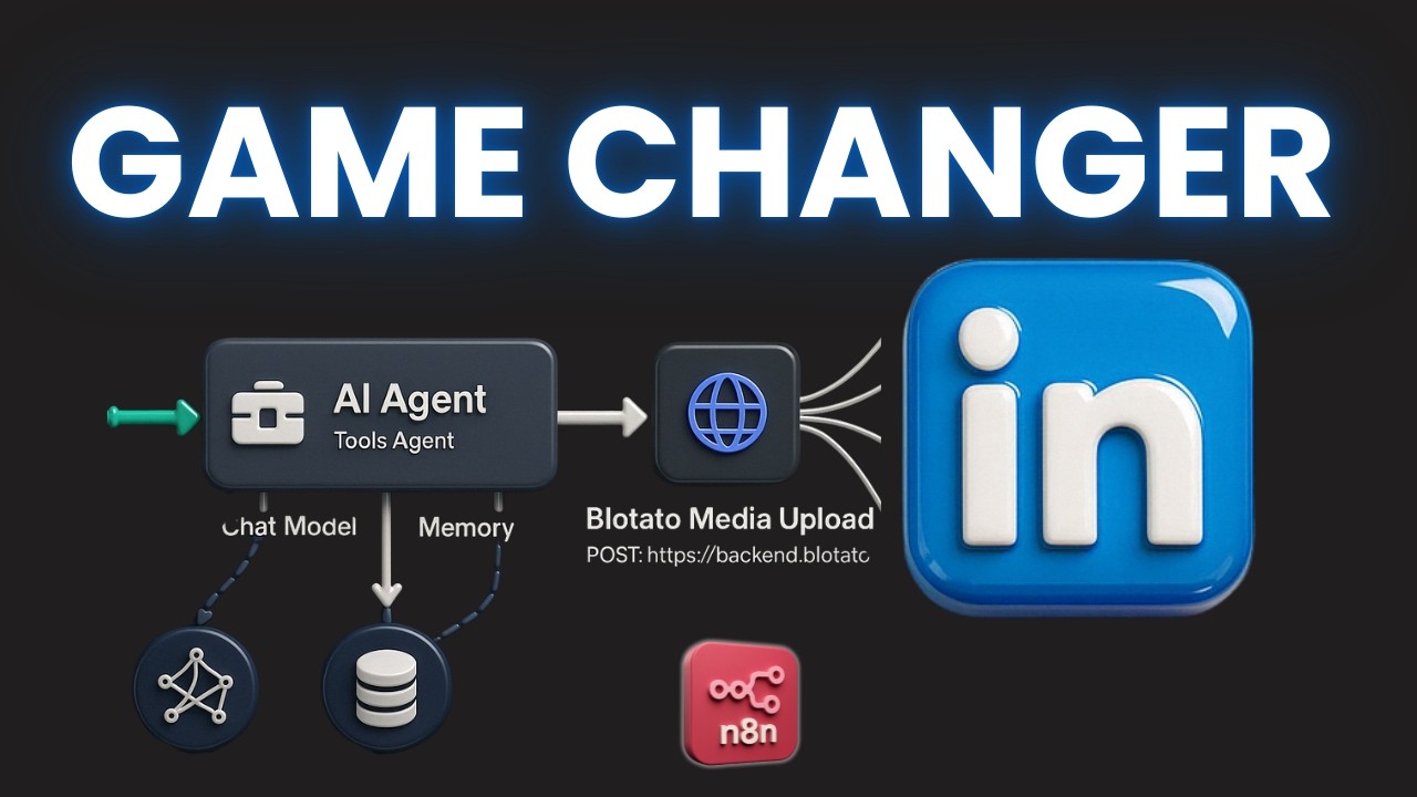 This AI Posts Viral LinkedIn Carousels for You (No-Code n8n Tutorial)