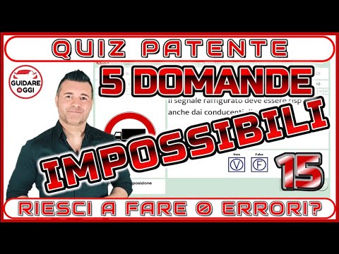 IMPOSSIBLE DRIVING LICENCE QUIZ #15 - 5 DRIVING LICENCE EXAM QUESTIONS WITH A HIGH ERROR PERCENTAGE