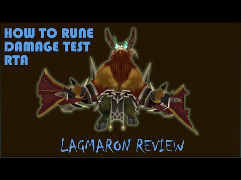 How to Rune Lagmaron [Summoners War] Wind Chimera Review