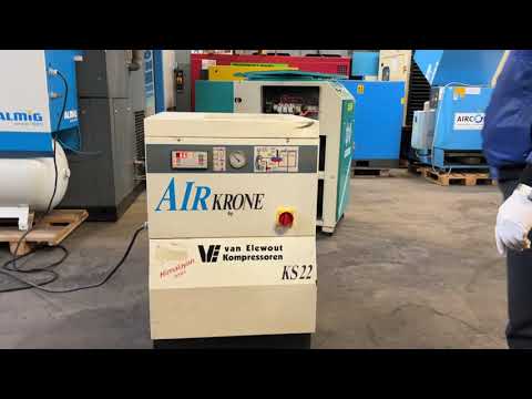 Schraubenkompressor Van Elewout KS22 15kW - Nr. 505
