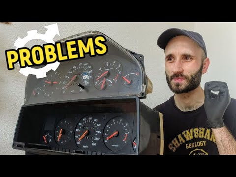 Dash Light Fix on Sylvia the Volvo 940 Turbo