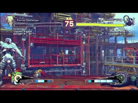 SSF4 AE [Gen] Geckolimus vs F3RDI [Seth]