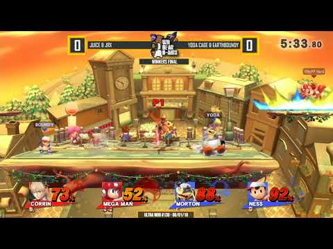 Ultra WBB #138 | Juice & Jrx vs Yoda Cage & Earthboundy - Winners Final - Super Smash Bros. for Wii