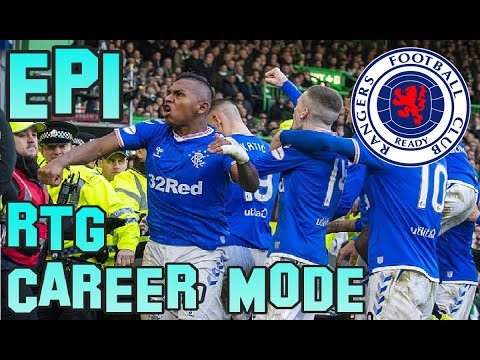 FIFA 20 RANGERS RTG CAREER MODE - EPISODE 1 - SCOTLAND BATTLES ENGLAND