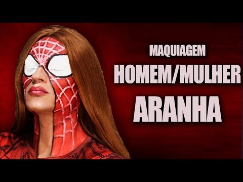 Maquiagem Mulher / Homem-aranha | Spider-man / Woman Makeup por Suzie Sarah Glock