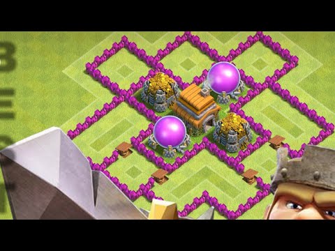 Townhall 6 Best Base 2017 Farming| Clash of clan