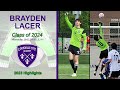 Brayden Lacer - Goalkeeper/Wingback Highlights - LouCity FC U19 2023