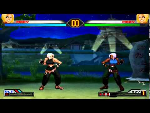 KOF98UM: Ex Blue Mary Combos & Tricks Tutorial