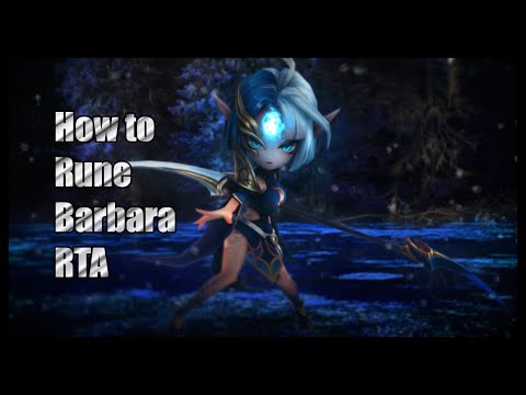 How to rune Barbara RTA Summoners war