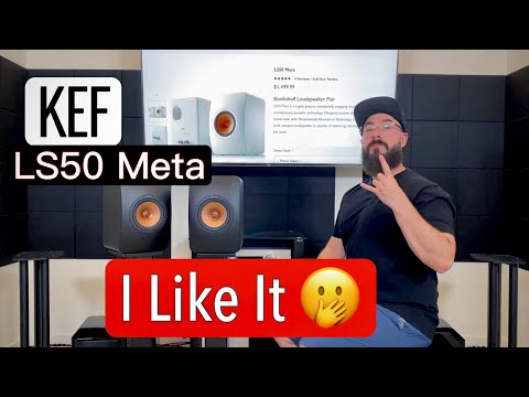 KEF LS50 Meta Bookshelf Speaker Review.  Not what I expected 🙃