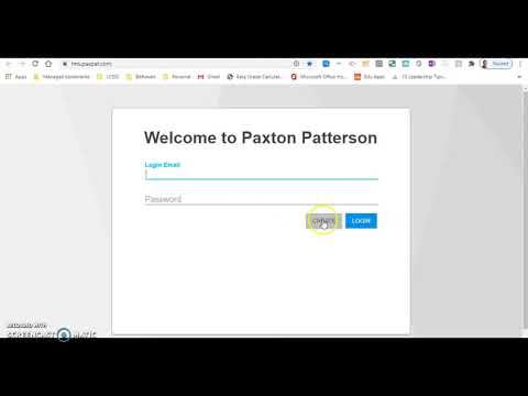 Paxton Patterson Instructions