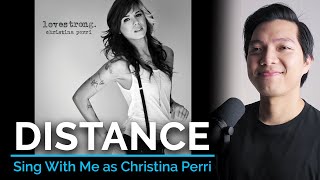 Distance (Male Part Only - Karaoke) - Christina Perri ft. Jason Mraz