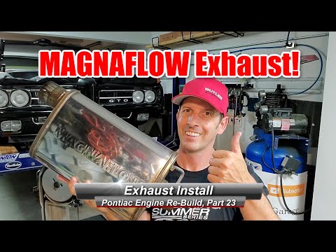 How to Install a Magnaflow Exhaust system in your classic muscle car.
