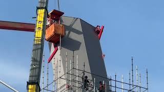 A1 Leverkusener Rheinbrücke: Die neuen Pylone wachsen! | Baustellen-Update