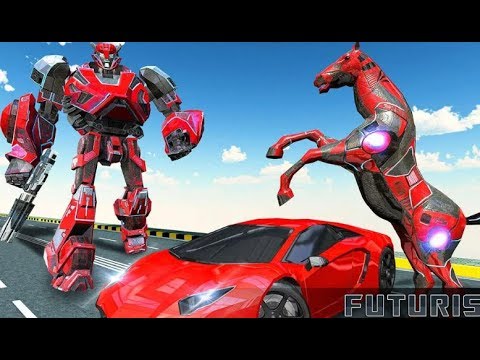 Real Horse Robot Transforming Part-2 | Robot Shooting Android GamePlay | By Game Crazy