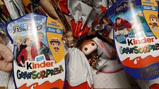 APRIAMO 4 UOVA DI PASQUA KINDER 2026!!! HARRY POTTER E ONE PIECE
