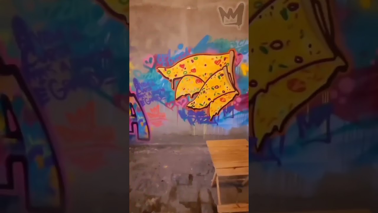 Grafite Pizzaria (Medio Mural) - Daniel Drosh