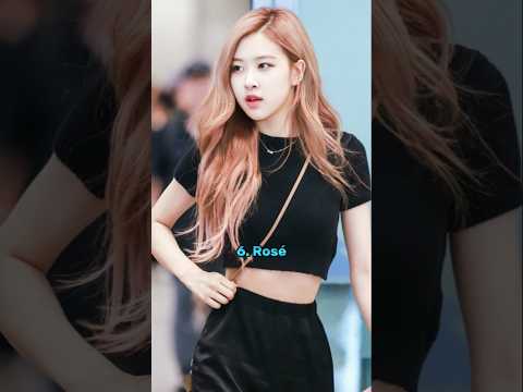 Top 10 Most Beautiful Kpop Female Idols In 2025 #blackpink #jisoo #bts