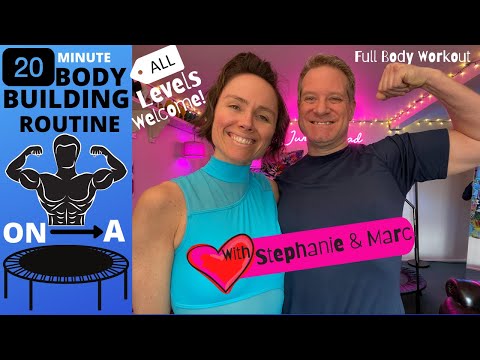20 min | BODYBUILDING Routine w/ Marc & Stephanie | I Jump Instead on a Cellerciser®
