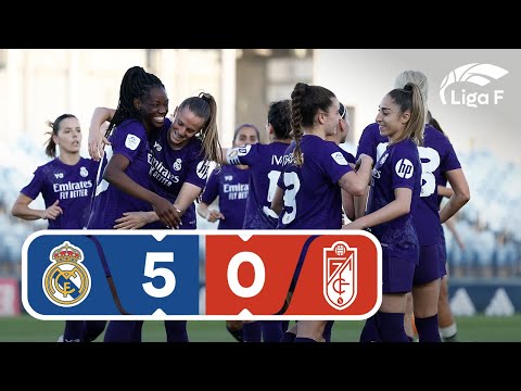 Resumen del Real Madrid CF vs Granada CF | Jornada 23 | Liga F