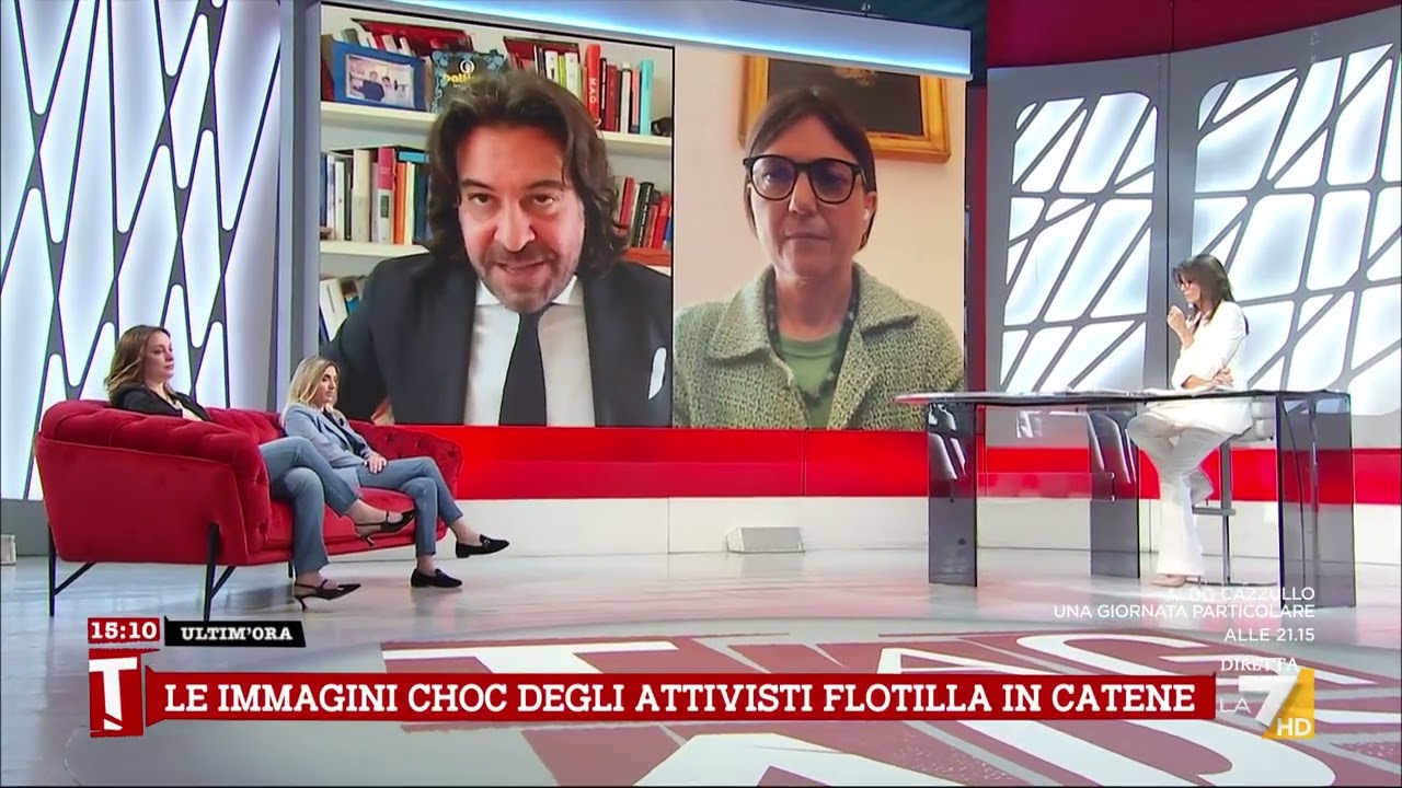 Attivisti Flotilla in catene, Del Vigo: "Immagini schifose"