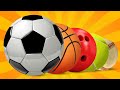Learn SPORT BALLS Names And Sounds For Everyone