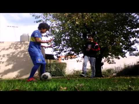 Reto del travesaño con Omar silva