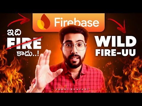Firebase Studio Tutorial | Telugu | Vamsi Bhavani