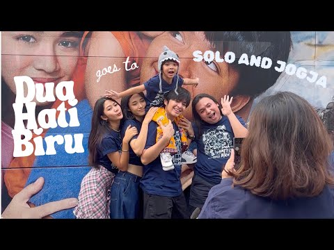 DUA HATI BIRU goes to Solo & Jogja VLOG 💙🩵 : radio visit, kuliner di jogja dan solo, adam ketiduran
