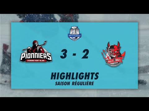 Pionniers de Chamonix 3-2 Diables Rouges de Briançon - Highlights - Synerglace Ligue Magnus 2022/23