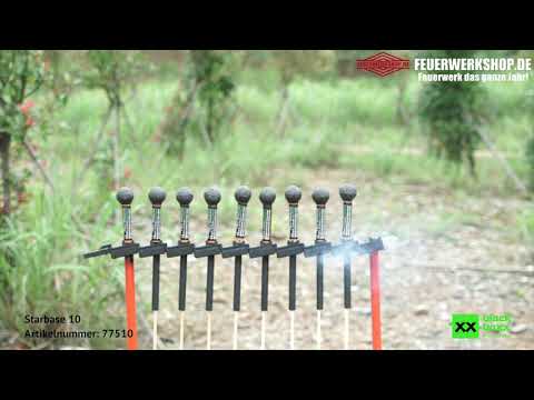 *Starbase 10* Profi-Feuerwerk-Raketenständer von Blackboxx