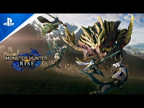 Une chasse palpitante vous attend dans Monster Hunter Rise, disponible sur PS5 et PS4 le 20 janvier 2023