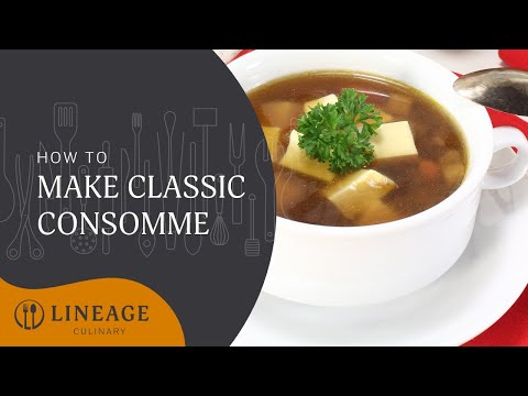 Consomme youtube video