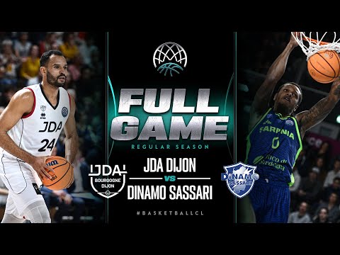 JDA Bourgogne Dijon v Dinamo BDS Sassari | Full Game | Basketball Champions League 2022/23