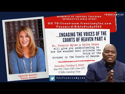 THE WOUNDED SOUL & THE VOICE OF THE ACCUSER IN THE COURTS OF HEAVEN |  Francis Myles | Katie Souza