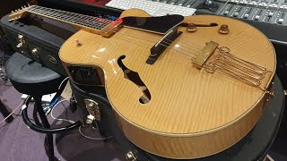 Video thumbnail for Yamaha AEX1500 AEX 1500 Jazz Japanese Guitar - Flame Top MIJ Made In Japan by Essex Recording Studios