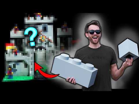 Printing a Life-Sized LEGO-Style Castle!