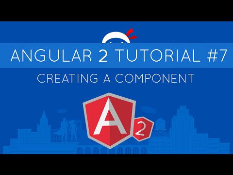 Angular 2 Tutorial 7 Creating a Component