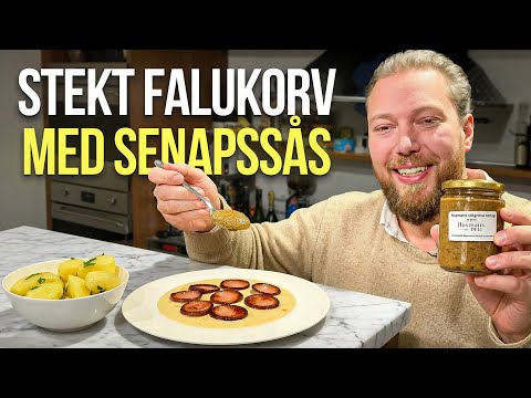 STEKT FALUKORV MED SENAPSSÅS | ROY NADER