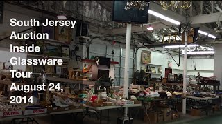 preview picture of video 'August 24, 2014 - Inside Glassware Tour - South Jersey Auction'