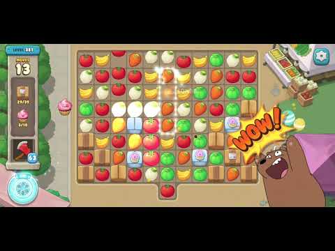 We Bare Bears the Puzzle for Kakao Season2 Level 381 - No Boosters