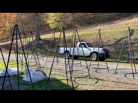 Basic PVC Christmas Tree Frames -- Revised