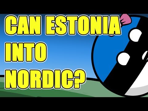 北欧へのエストニアの可能性 - Countryballs (Can Estonia into Nordic - Countryballs)