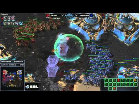 Showtime vs Livezerg Starcraft 2 WCS Europe Premiere RO32 2014 Season 1 Group B Set 4