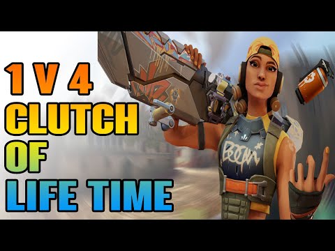 Unbelievable Clutch - 1v4 Clutch of Life Time [AudioSync]